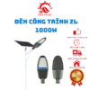 Đèn Đường Công Trình ZL-Z1000, Năng Lượng Mặt Trời