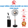 Quạt Đứng Công Nghiệp 18 Inch Năng Lượng Mặt Trời