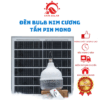 Đèn Bulb Kim Cương Năng Lượng Mặt Trời, Ánh Sáng Trắng