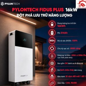 Pin Lưu Trữ Pylontech Fidus Plus 16kWh
